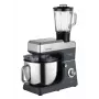CONCEPT RM6000 planeetmixer 1900W 6,5L RVS-kom, 8 snelheden + pulse, zilver/zwart