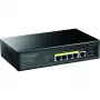Strong SW5011POE+ 8-Port Gigabit PoE+ Switch, 120W Budget, Metaal, Ventilatorloos