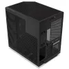 HYTE Y70 Touch Black Mid Tower behuizing met panorama-temperglas en 14,1 inch touchscreen, ATX/E-ATX, verticale GPU-houder