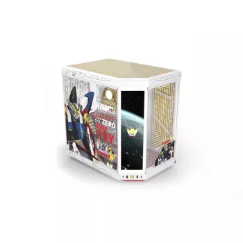 HYTE Y70 Touch Infinite Gundam Wing Edition Mid-Tower-Behuizing, dubbel gehard glas, 4K-touchscreen, Wit