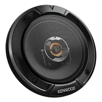 Kenwood KFC-S1677EX 16 cm 2-weg coaxiale autoluidsprekers, 300 W piekvermogen, 30 W RMS, 4 Ohm, 80 Hz - 22 kHz, 88 dB, polypropyleen membraan, stoffen surround, balanced-dome-tweeter, paar