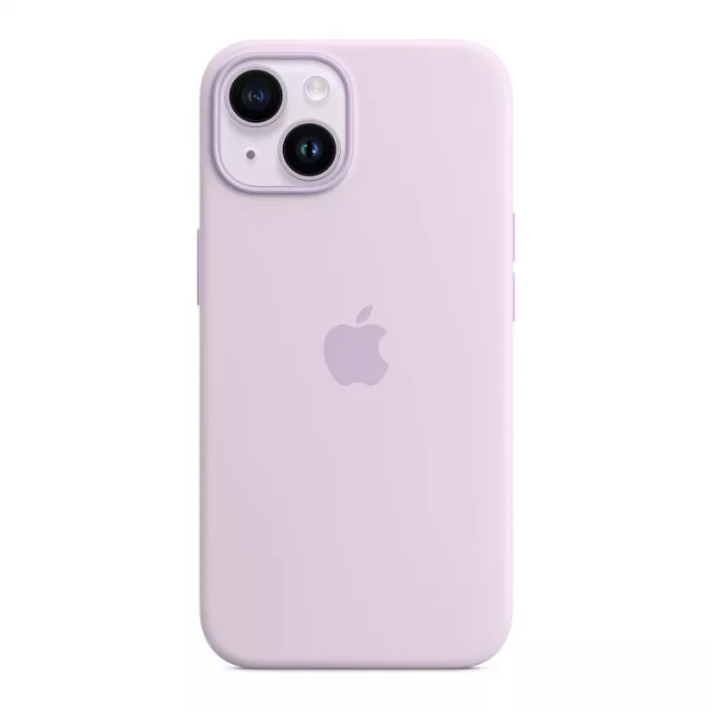 Apple iPhone 14 siliconenhoesje met MagSafe - lila (MPRY3ZM/A)