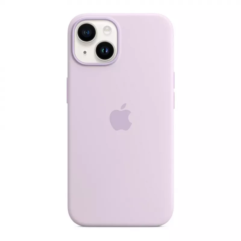 Apple iPhone 14 siliconenhoesje met MagSafe - lila (MPRY3ZM/A)