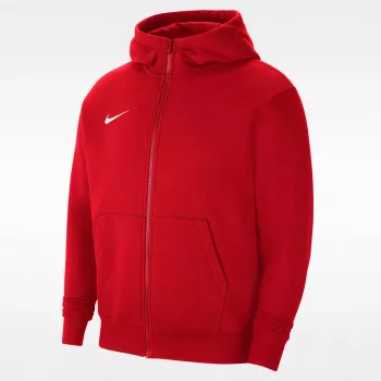 Nike Park 20 fleece full-zip hoodie University Red