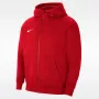 Nike Park 20 fleece full-zip hoodie University Red
