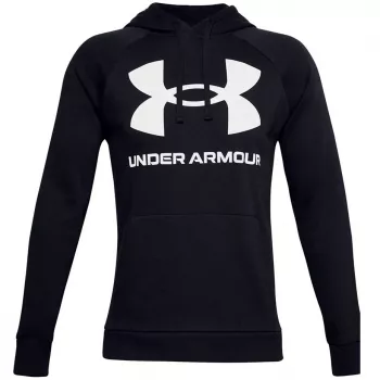 Under Armour heren Rival Fleece Big Logo HD sweatshirt zwart 1357093 001