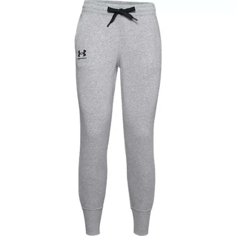 Under Armour Rival Fleece broek Grey Melange 1356416 035 L