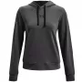 Under Armour heren Rival Terry hoodie Graphite Medium Heather / zwart 1369855-010