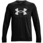 Under Armour UA Rival Terry Logo Crew herensweatshirt zwart 1370391 001