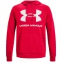Under Armour heren Rival Fleece Big Logo hoodie rood