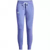 Under Armour Rival Fleece broek voor dames Cosmic Purple / wit XS