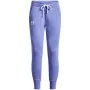 Under Armour Rival Fleece broek voor dames Cosmic Purple / wit XS