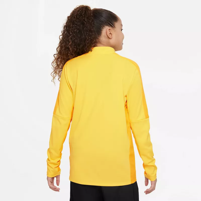 Nike Dri-FIT Academy 23 Drill Top SS kindervoetbaltrainingstop Opti geel/zwart XS