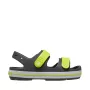 Crocs Crocband Cruiser kindersandalen grafiet geel maat 32-33