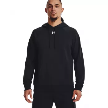 Under Armour heren Rival Fleece hoodie zwart 2XL