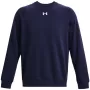 Under Armour heren Rival Fleece crew sweatshirt marineblauw