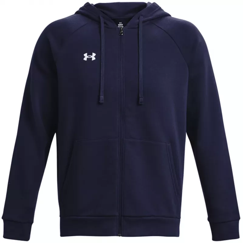 Under Armour heren Rival Fleece FZ hoodie middernachtblauw