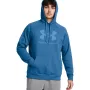 Under Armour Rival Fleece Logo HD heren sweatshirt Academy Blue 2XL