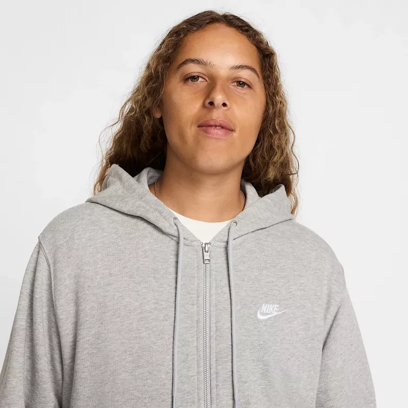 Nike Club Fleece Heren sweatshirt Dark Grey Heather L