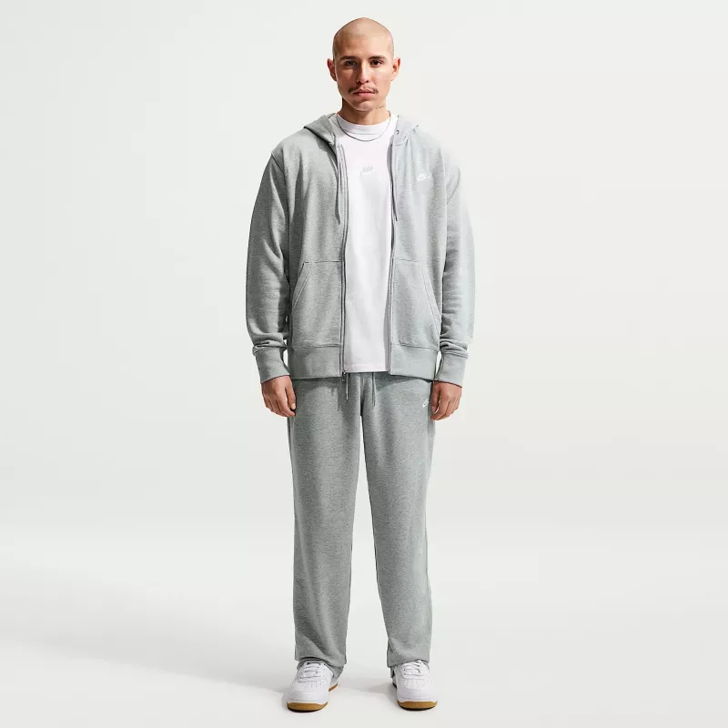 Nike Club Fleece Heren sweatshirt Dark Grey Heather L