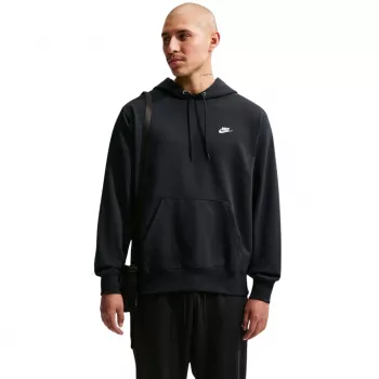 Nike Club Fleece Pullover hoodie Heren zwart 2XL