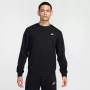 Nike Club FT Heren sweatshirt zwart FN3888 010 maat S