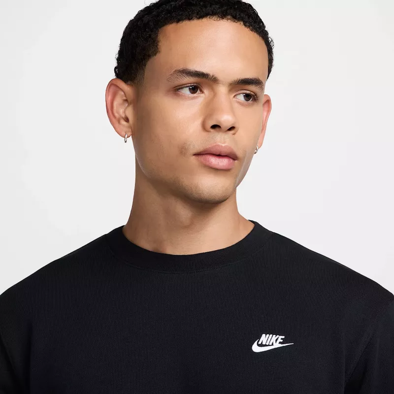 Nike Club FT Heren sweatshirt zwart FN3888 010 maat S