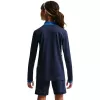 Nike Dri-FIT Academy 25 drill top jeugd langarmige kwart-rits trainingsshirt - Obsidian/wit - maat L