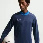 Nike heren Dri-FIT Academy 25 drill top navy blue 2XL