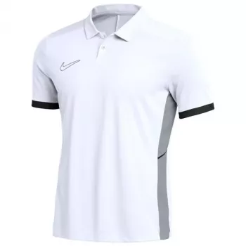 Nike Dri-FIT Academy 25 heren kortarmig poloshirt wit XL