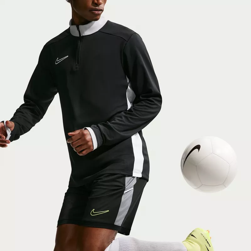 Nike Dri-FIT Academy 25 heren drill top zwart FZ9767 010 maat L