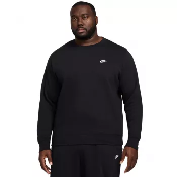 Nike Club BB heren crewneck sweatshirt zwart FN3886-010 maat L