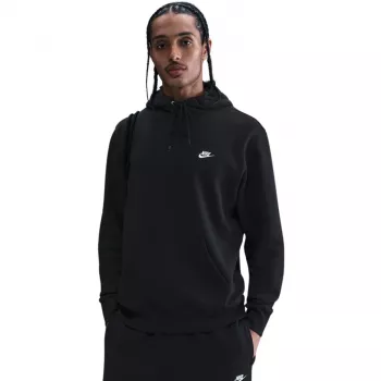 Nike Club Fleece heren pullover hoodie zwart FN3859-010 maat XL