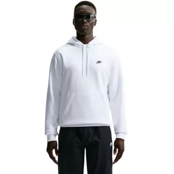 Nike Club Fleece heren hoodie met capuchon wit FN3859-100 XL