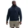 Nike Club Fleece heren pullover hoodie middernachtblauw maat S