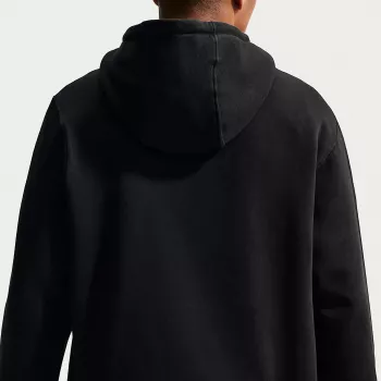 Nike Club Fleece heren pullover hoodie met capuchon zwart FN3859 010 maat S