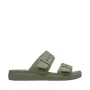 Crocs Brooklyn Buckle Low dames plateausandalen groen 211215 3BX 38-39