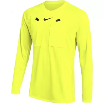 Nike heren Dri-FIT Referee III langarmig voetbalshirt geel 2XL