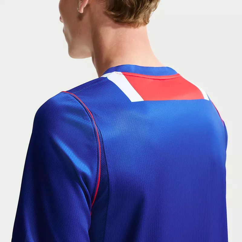 Nike Paris Saint-Germain 2026/27 Stadium Thuisshirt Heren Voetbalshirt Blauw/Rood XL