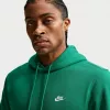 Nike Club Fleece Heren Hoodie Malachietgroen Maat S