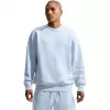 Nike Club Heren Crewneck Sweatshirt Lichtblauw FN3886 Maat M