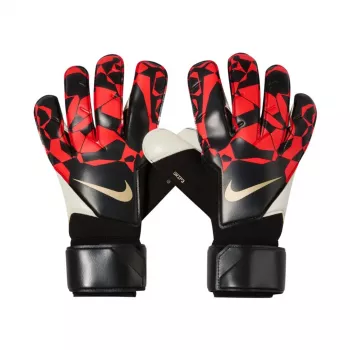 Nike Grip3 Keepershandschoenen Zwart Bright Crimson Wit Maat 6