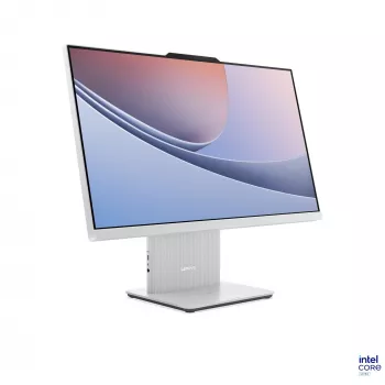 Lenovo IdeaCentre AIO 24ILL11 23,8 inch all-in-one pc zonder touchscreen, Intel Core Ultra 7 256V, 16GB RAM, 1TB SSD, Windows 11 Home, Wolkgrijs