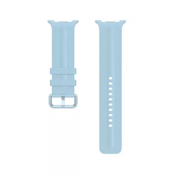 Samsung Galaxy Watch9 Sport Band M/L blauw fluorelastomeer band voor Watch8 & Watch9