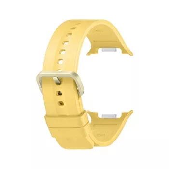 Samsung Sport Band S/M voor Galaxy Watch9 (Watch8) - geel fluorelastomeer