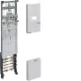 Hager univers Z compleet meterveld 2x ZH3EL22T BKE-I 1050mm
