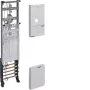 Hager univers Z compleet meterveld ZH3EL27T, BKE-I, 1050mm, 1-veld, 3 PLE, 63A, voorgemonteerd