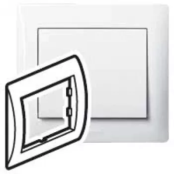 Legrand Galea Life 1-voudig afdekraam, ultra wit