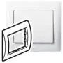 Legrand Galea Life 1-voudig afdekraam, ultra wit