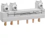 Hager HZC706 verbindingsrail, 3-polig, 20-40 A